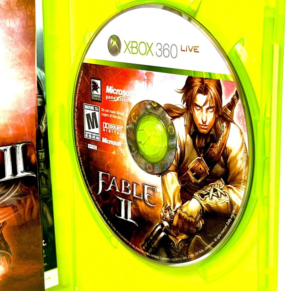 Fable II Xbox 360 Video Game Action RPG Lionhead Studios Microsoft CIB Flaw